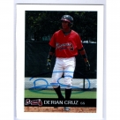 Derian Cruz autograph